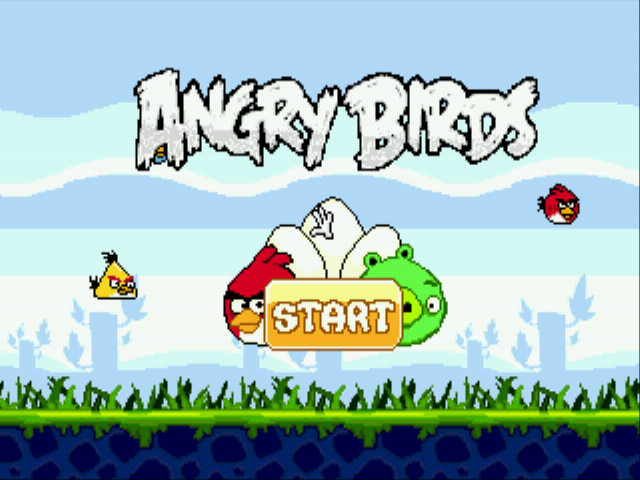 Angry Birds (demo) Title Screen